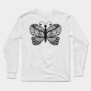 Ornament Butterfly Long Sleeve T-Shirt